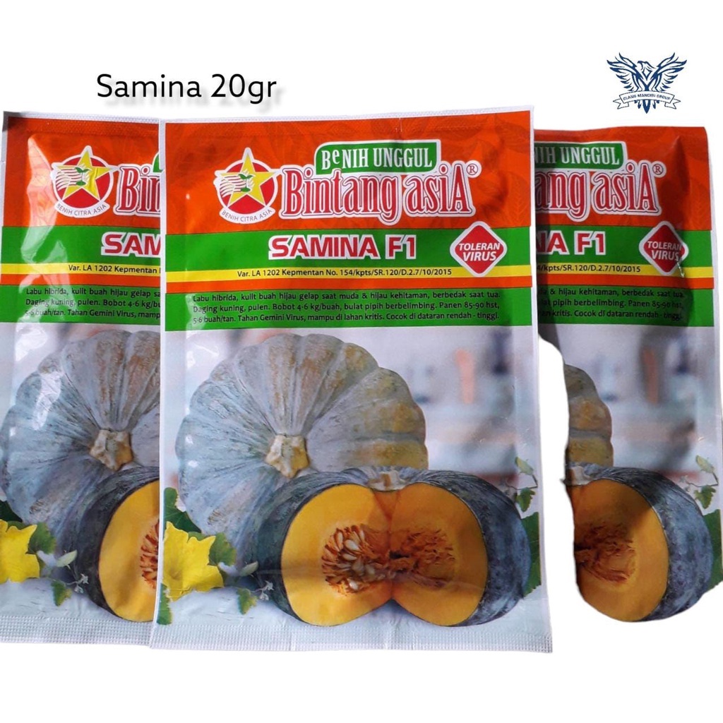 Jual Samina 20gr Benih Waluh Labu Kuning Super Jumbo Bintang Asia Suprema Shopee Indonesia 