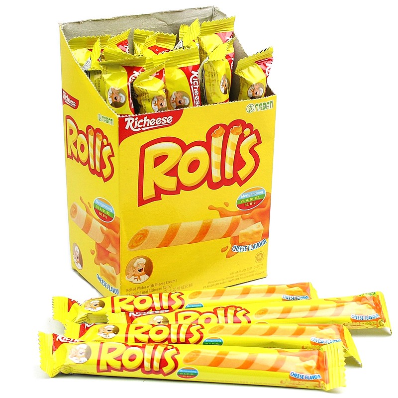 Jual Nabati Recheese & Rechoco - Wafer, Rools, Extrudat (1 Boks Isi 20 ...