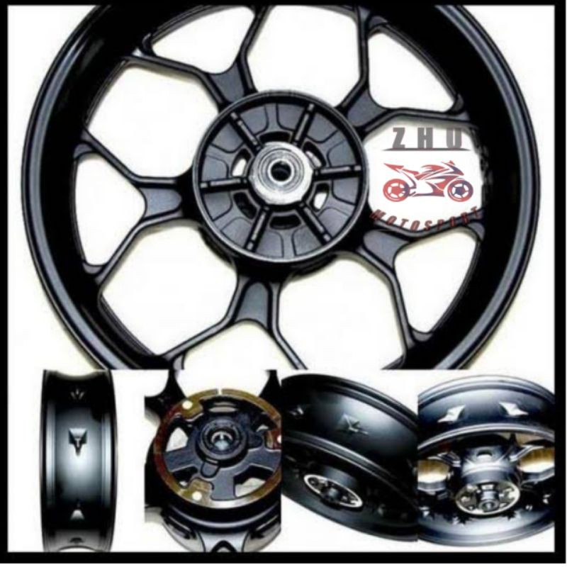 Jual VELG BELAKANG YAMAHA R25 MT 25 REAR DELKEVIC/VELG R25 MT25 SIZE 5 ...