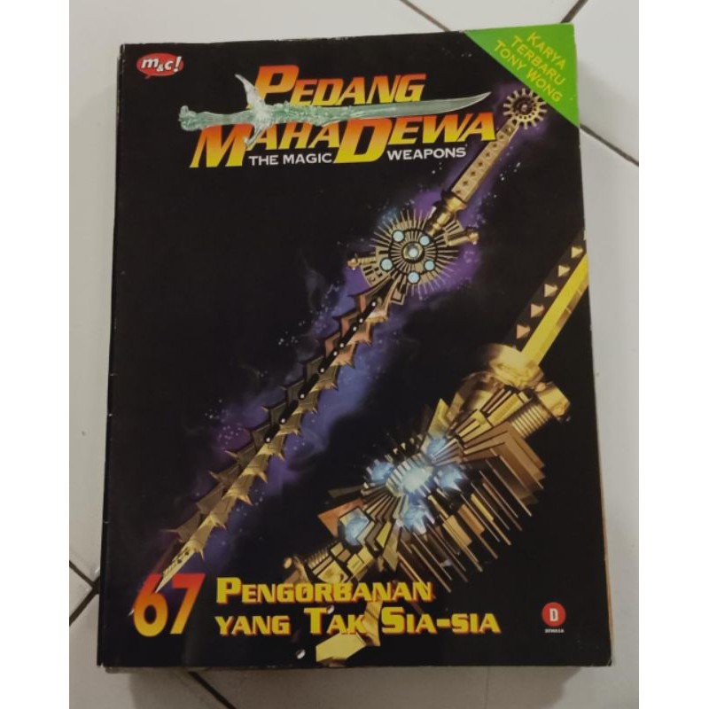 Jual Komik Pedang Maha Dewa Tony Wong 67 Shopee Indonesia