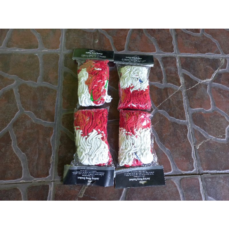 Jual Jaring Jala Net Ring Basket 8 Titik Kait Bahan Katun | Shopee ...