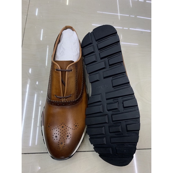 中古】 ベルルッティ レースアップシューズ ピアッシング メンズ SIZE  