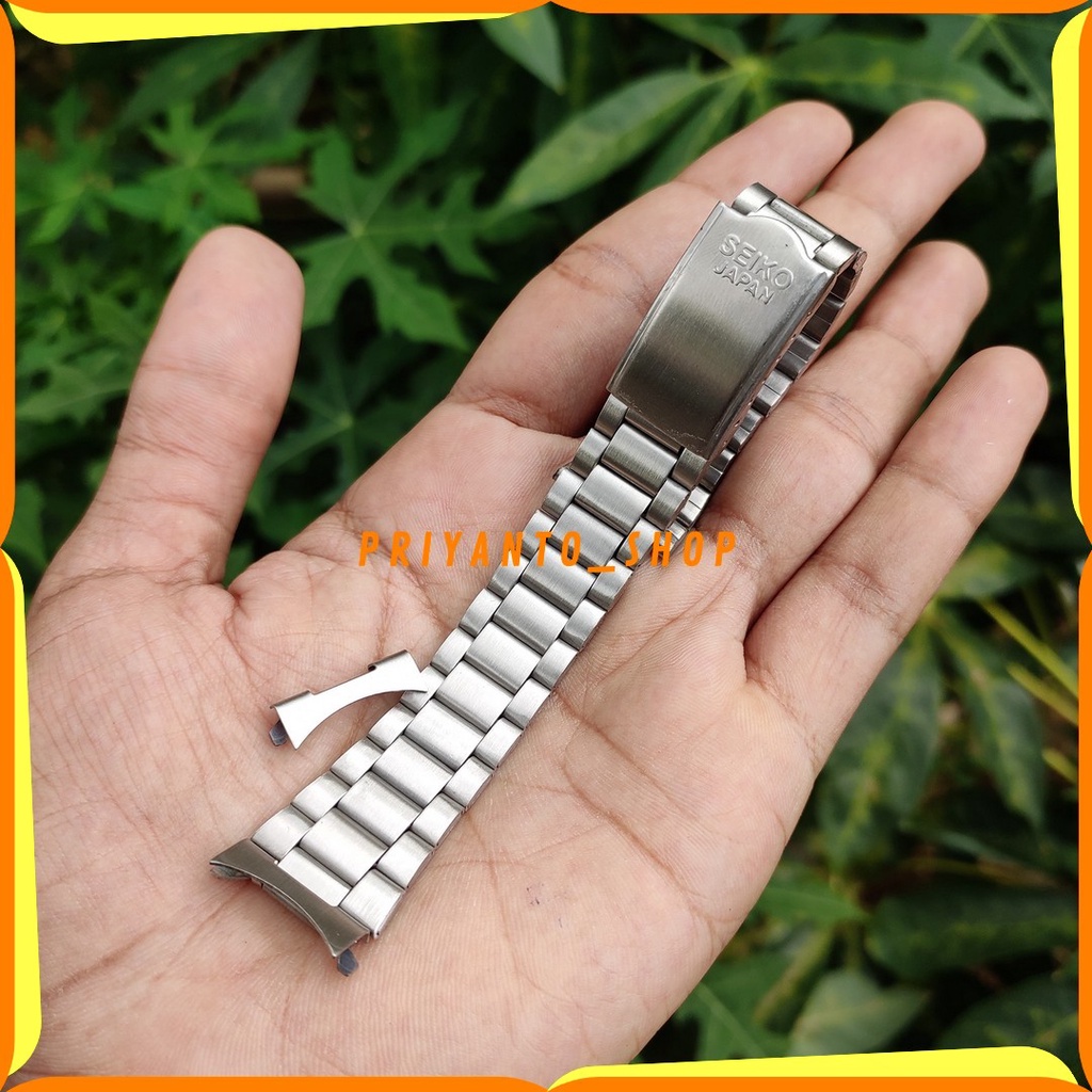Jual Seiko 5 Autometc 20mm Tali Jam Tangan Rantai stainless steel jam tangan SEIKO 5 Automatic 20mm silver Watch Bend Seiko 20mm Shopee Indonesia