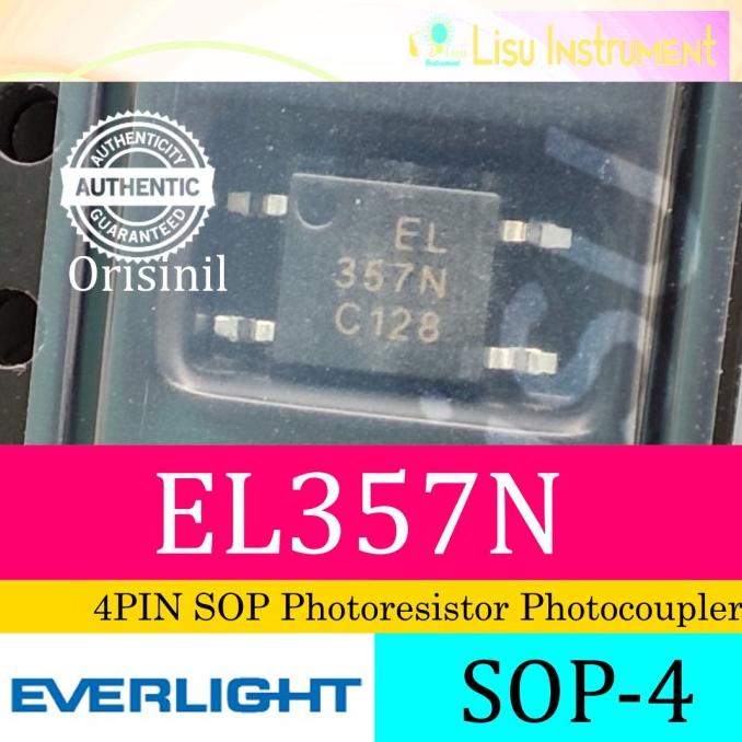 Jual EL357N EL 357N 4PIN SOP Photoresistor Photocoupler SOP-4 Everlight ...