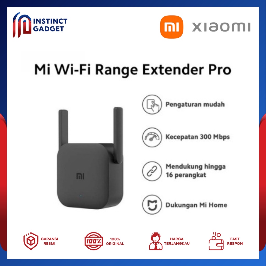 Jual Xiaomi Official Mi Wifi Ranger Extender Pro Repeater Amplifier wi ...