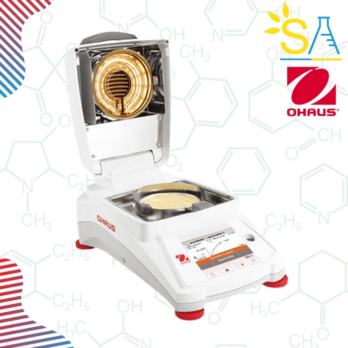 Jual Moisture Analyzers OHAUS MB120 / Alat Ukur Kadar Air Portable ...