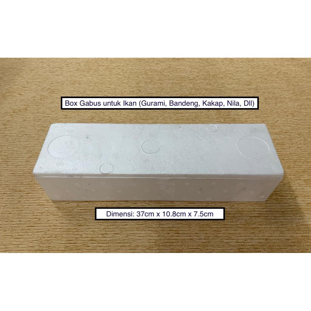 Jual Box Gabus Stereofoam - Buat Segala Macam Ikan (Gurami, Bandeng ...