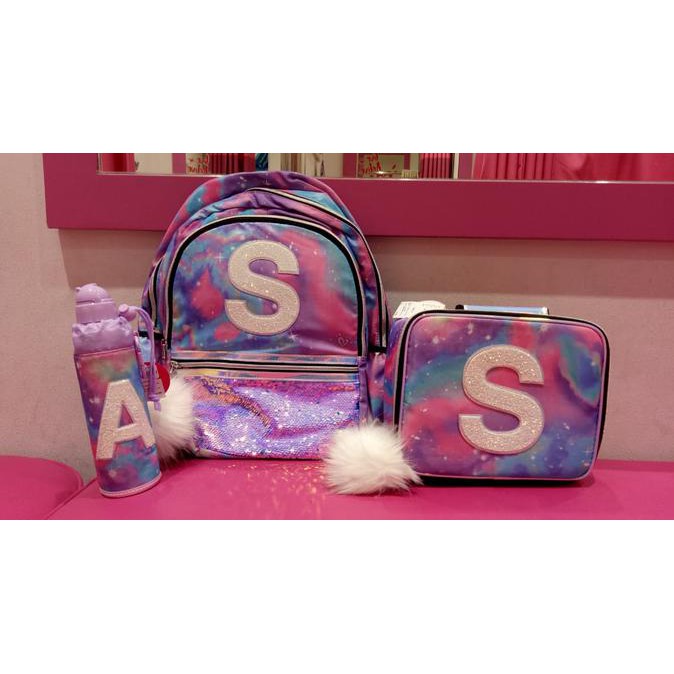 Jual Tas Justice Unicorn Backpack Tas Sekolah Anak inisial Double