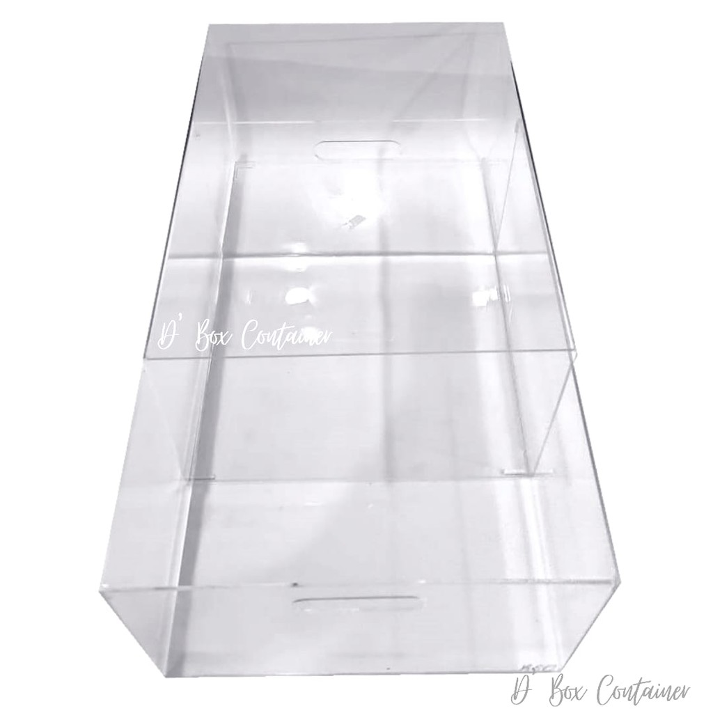 Jual Stackable Transparant Drawer (Box container transparant) | Shopee ...
