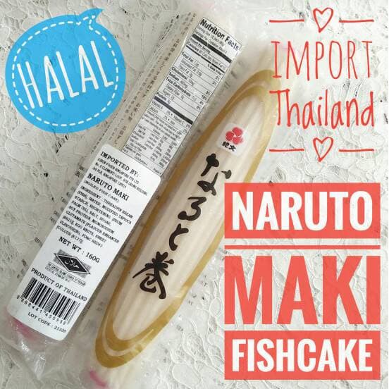 Jual Narutomaki / Kamaboko/Surimi / Fish Paste Cake 160gram Shopee