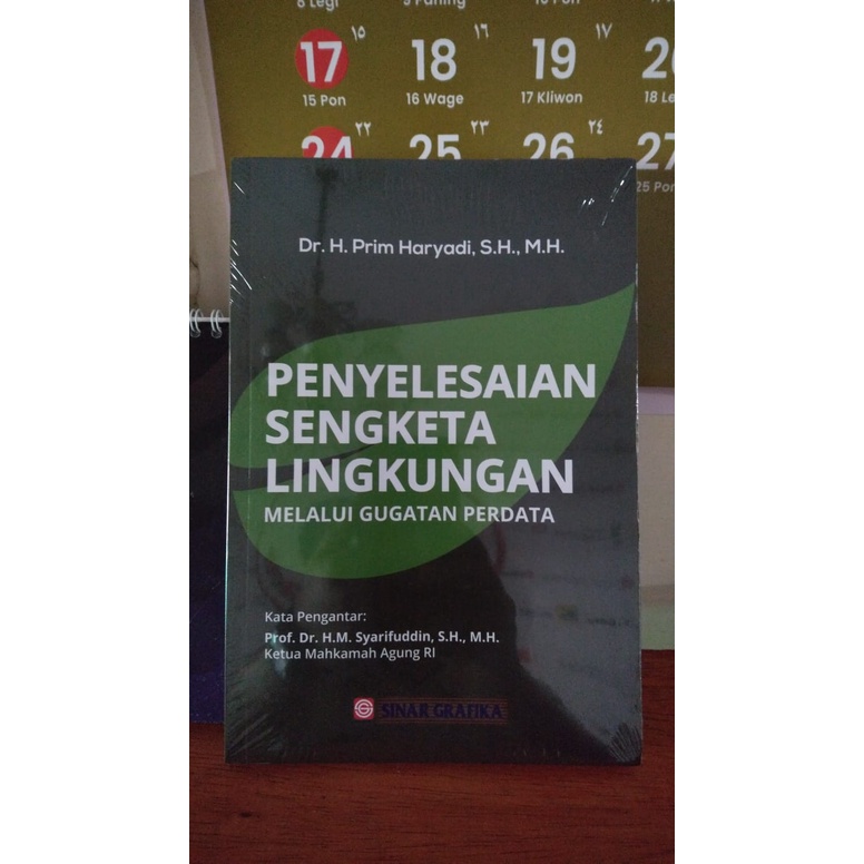 Jual Buku Penyelesaian Sengketa Lingkungan Melalui Gugatan Perdata