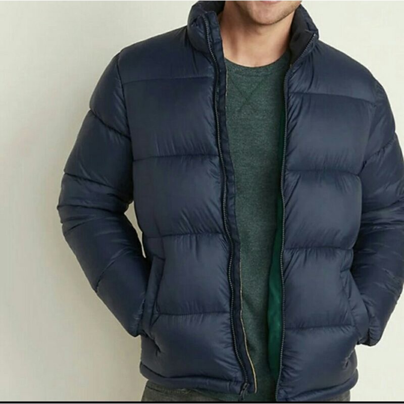 Frost Free Old Navy Puff Jacket Frost-Free Plus-Size Zip Puffer