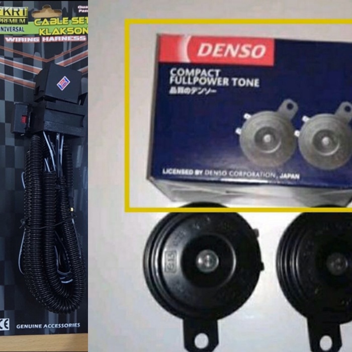 Jual Paket hemat klakson mobil Avanza xenia innova murah relay Disc