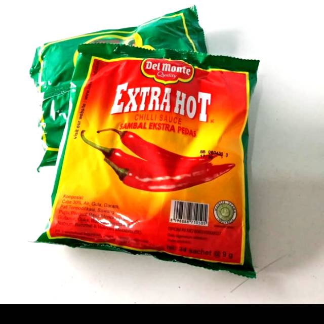 Jual Saus Sambal Sachet Extrahot (24 Pcs) | Shopee Indonesia