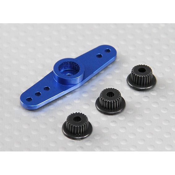 Jual Hobby Universal Aluminum Twoway Servo Arm Futaba (Blue) (26371