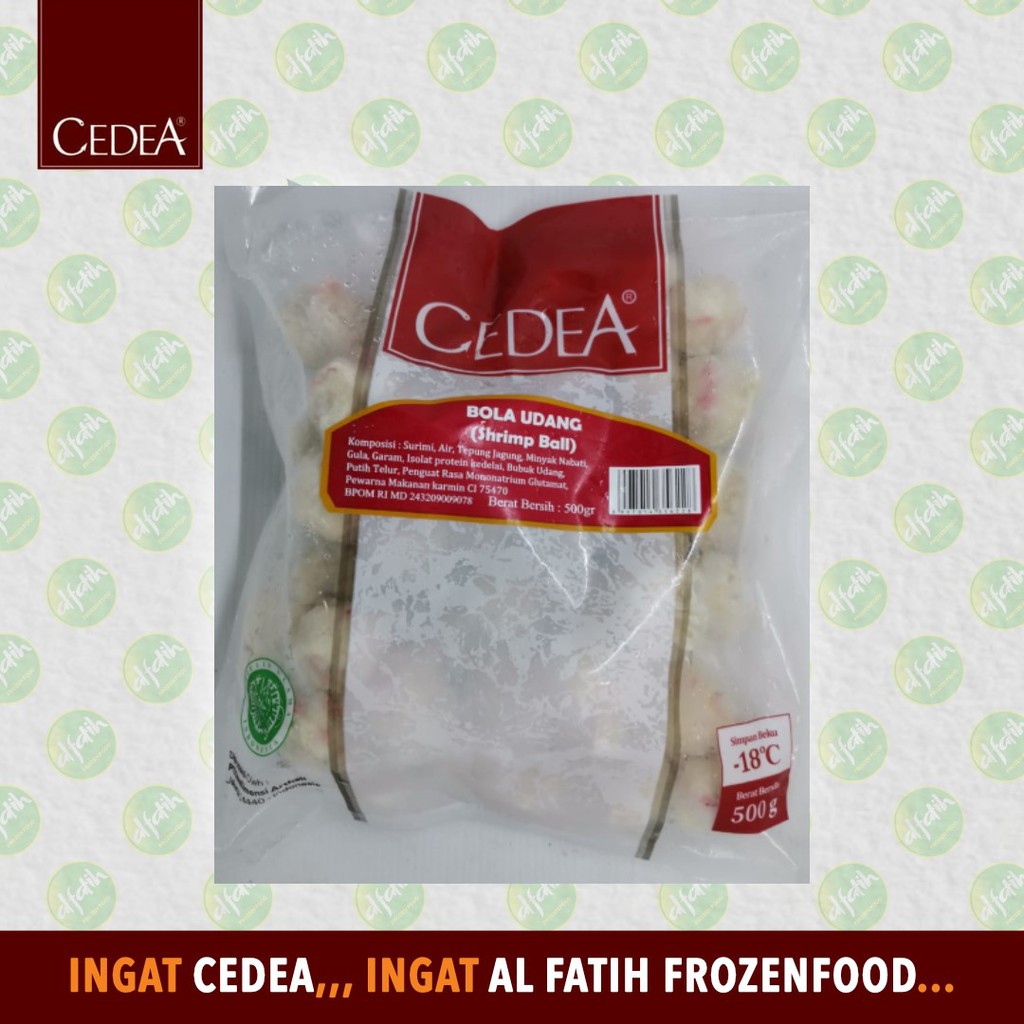 Jual Cedea Bola Udang 500 Gr Shopee Indonesia