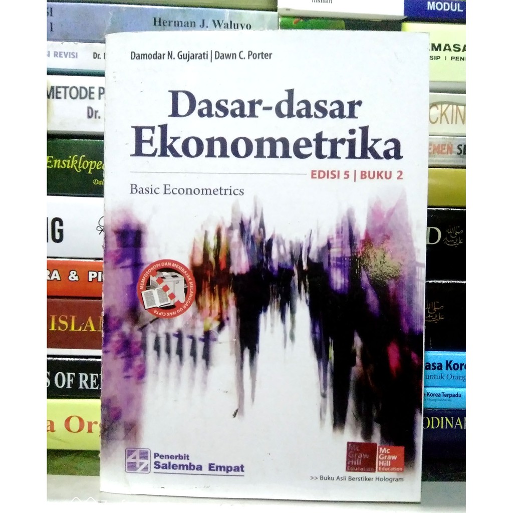 Jual Dasar Dasar Ekonometrika edisi 5 buku 2 - Damodar N Gujarati ...