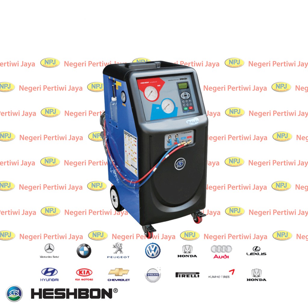 Jual Heshbon Refrigerant Recycler HR371 Mesin Vacum Isi Freon AC