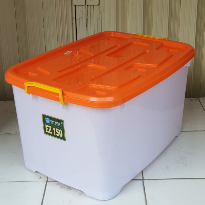 Jual Container Box Ezy Cb 150 Liter Kontainer Penyimpanan Barang Plastik Cb150 Hercules 5634