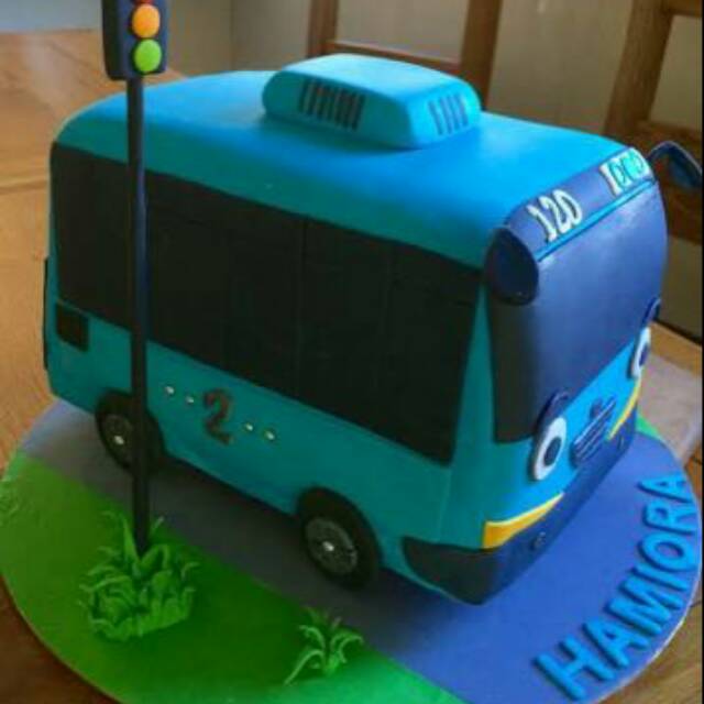 Jual Kue ulang tahun anak tayo birthday cake fondant | Shopee Indonesia