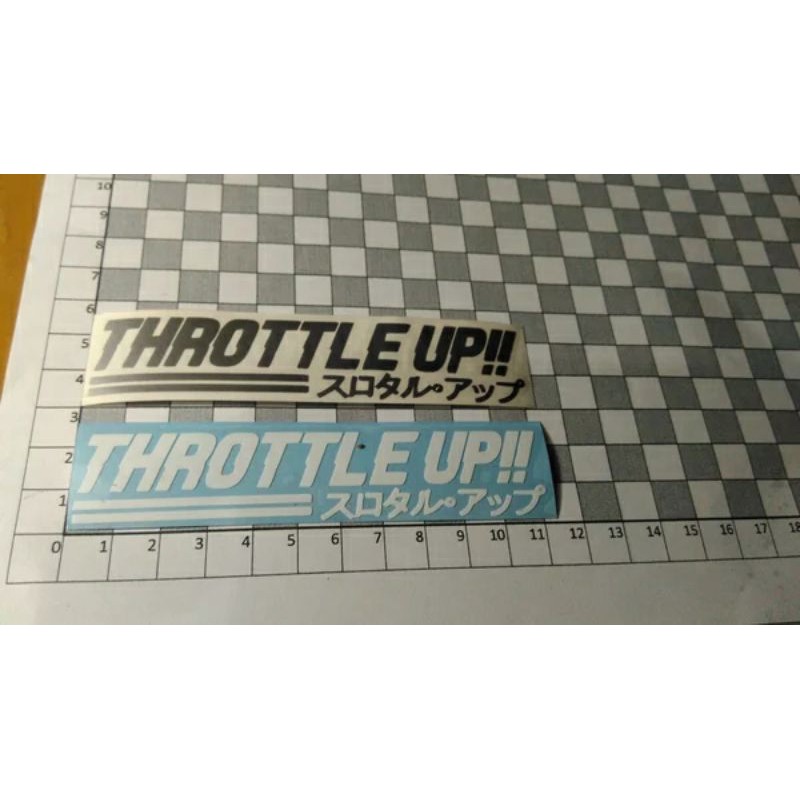 Jual stiker throttle up | Shopee Indonesia