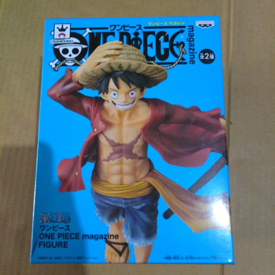 Jual Banpresto One Piece Magazine Figure Monkey D luffy | Shopee Indonesia