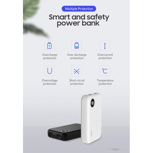Jual BENKS PB10 Power Bank 10000mAh BLACK | Shopee Indonesia