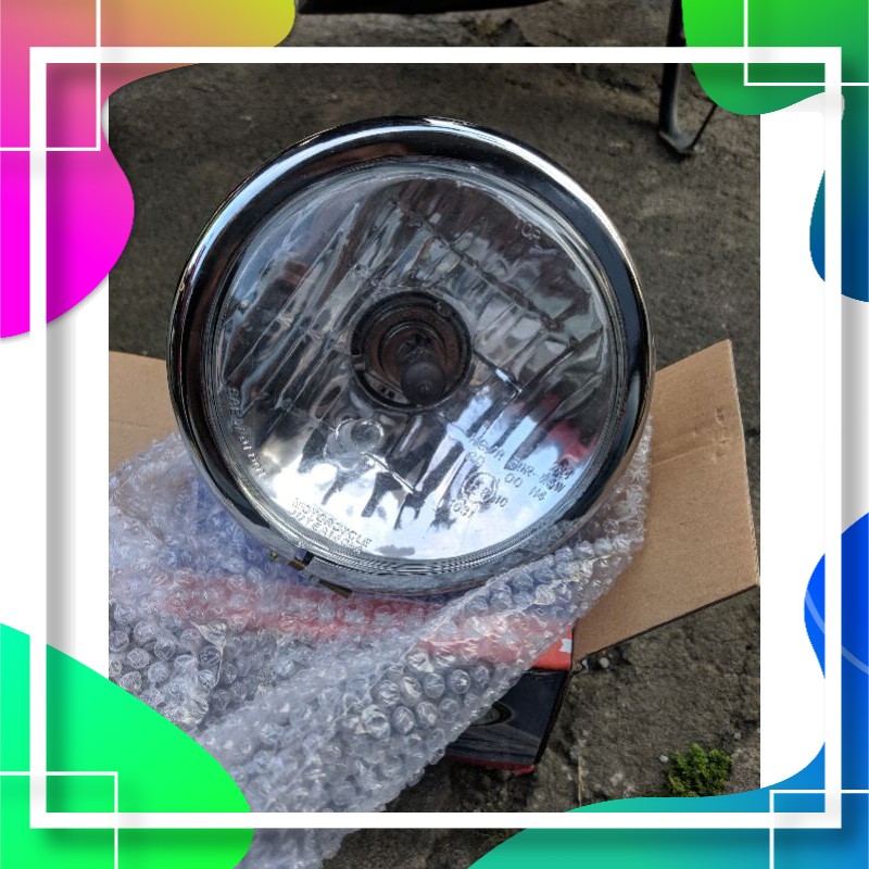 Jual Lampu Depan Autopal Pesek Headlamp Autopal H Lampu Depan Cb Gl Mp Tiger Tirev Shopee