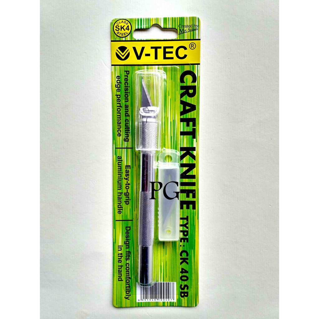 Jual V-TEC Craft Knife CK 40SB Vtec Cutter Pen CK-40 SB V Tec CK40SB ...