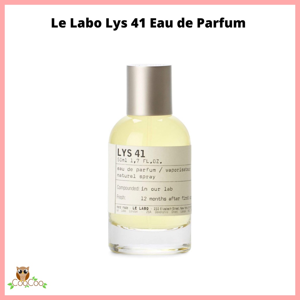 新品未使用 LE LABO/ルラボ　LYS41 LE LABO LYS41 （ルラボ リス41） – 香水量り売り専門店【MELL