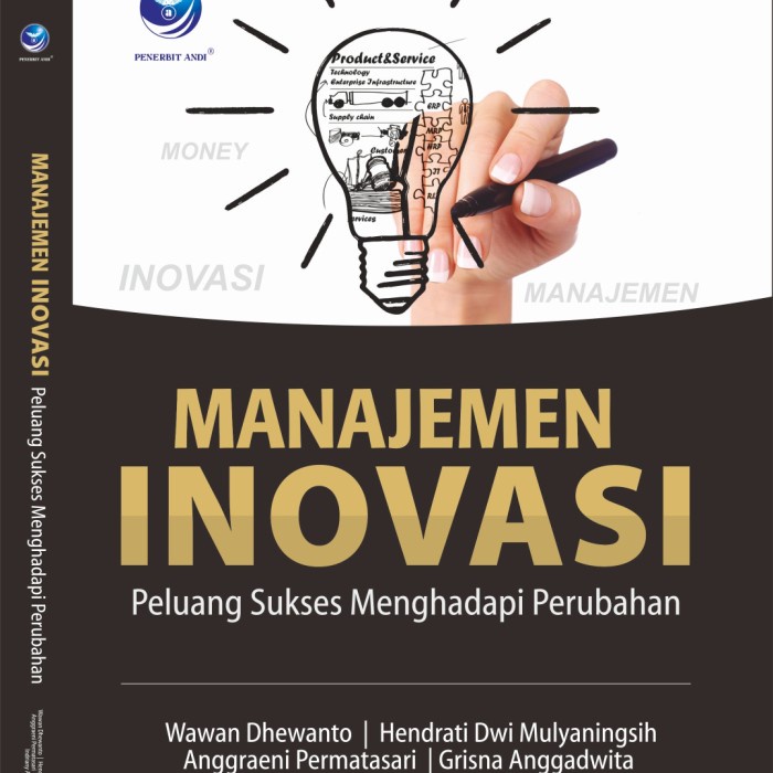 Jual Buku Manajemen Inovasi, Peluang Sukses Menghadapi Perubahan ...