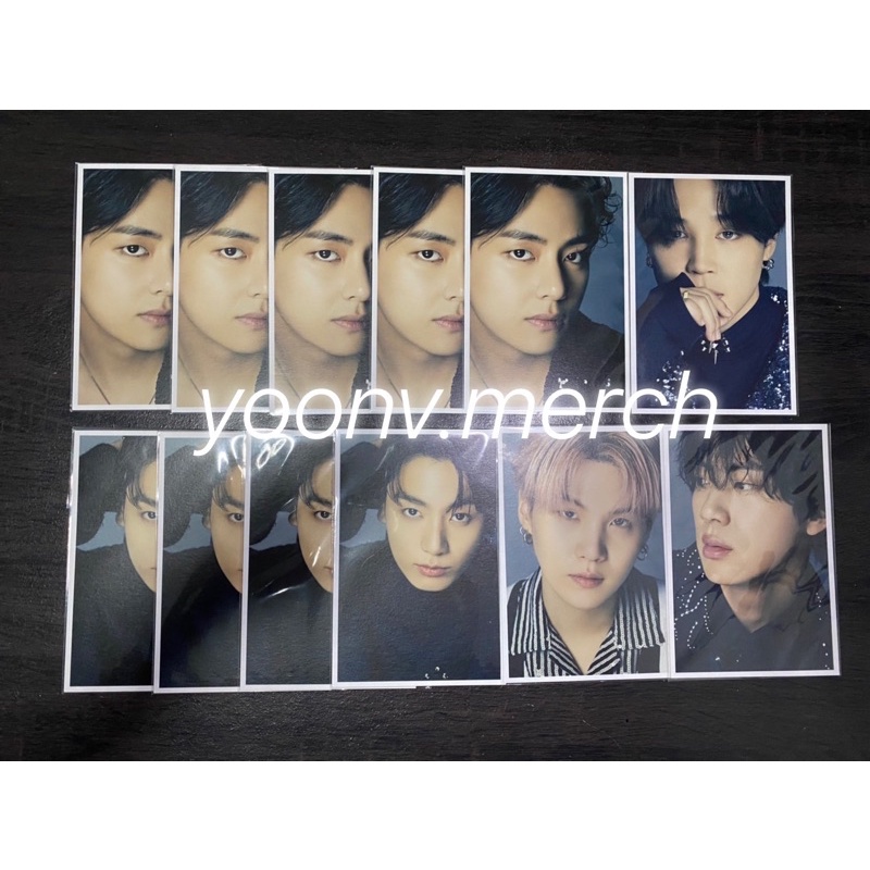 Jual [READY] BISA COD Dfesta poscard BTS TAEHYUNG V official | Shopee ...