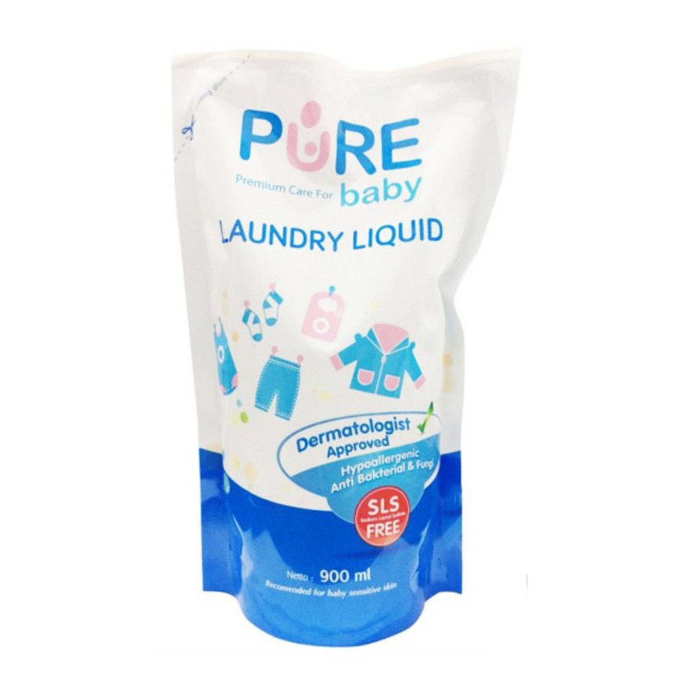 Jual PURE BABY MURAH LAUNDRY LIQUID DETERGENT / LIQUID CLEANSER ...