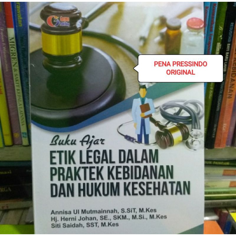 Jual Buku Ajar Etik Legal Dalam Praktek Kebidanan Dan Hukum Kesehatan