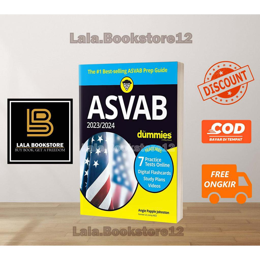 Jual 2023 / 2024 ASVAB For Dummies, 12th Edition - Angie Papple ...