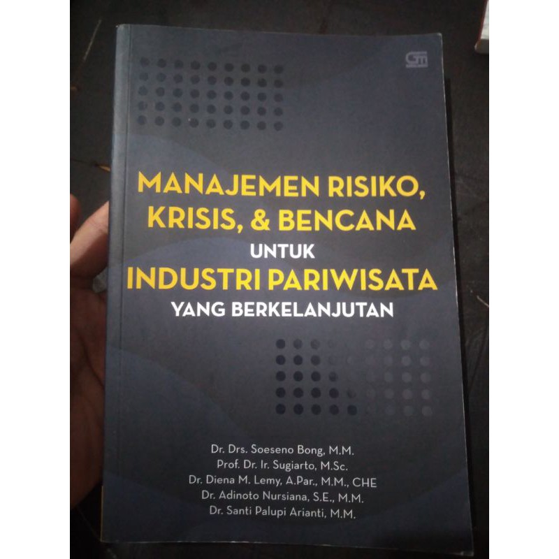 Jual Manajemen Risiko Krisis Bencana Untuk Industri Pariwisata Yang ...