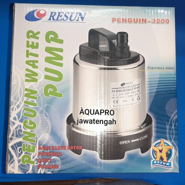 Jual Pompa Air Kolam Submersible Resun Penguin PG3200 PG 3200 Shopee Indonesia