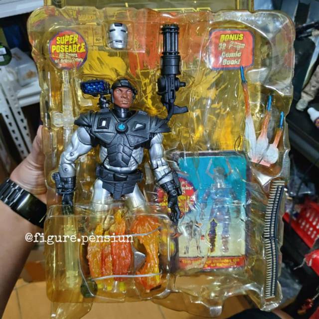 Figurine Marvel Legends War Machine - Série Galactus - 2005, Neuve Sous Blister