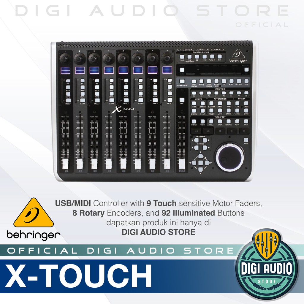 Jual Behringer XTOUCH DAW Digital Audio Workstation Controller
