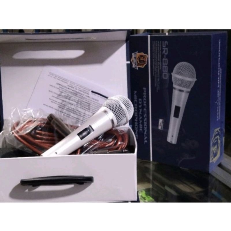 Jual MIC MICROPHONE BMA SR880 PROFESIONAL DYNAMIC MIK SR-880 SR ...