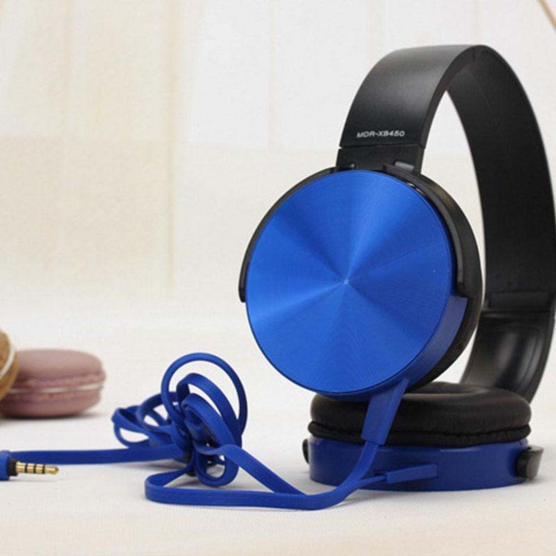 Jual Headset XB-450 EXTRA BASS Headphone Kabel Gaming Audio Jack