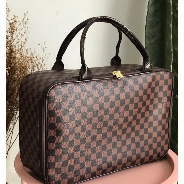 Jual KOPER MINI / TRAVEL BAG MOTIF LV | Shopee Indonesia
