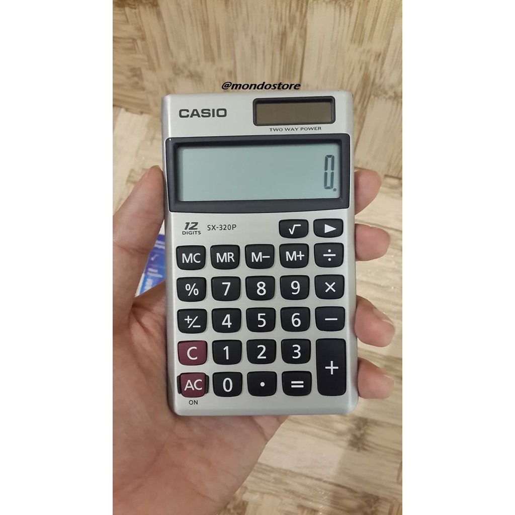 CASIO KALKULATOR SX-320P - Kalkulator Travel - 12 digit (3)