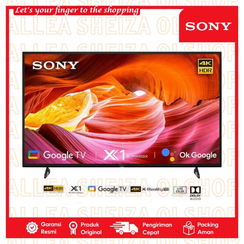 Jual LED TV SONY KD-50X75K ANDROID TV 4K UHD 50 INCH | 50X75K | Shopee ...