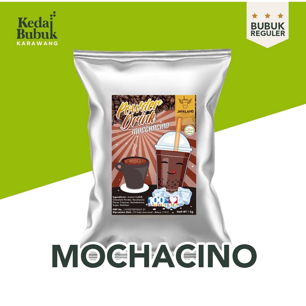 Jual Rasa Mochacino Moccachino Bubuk Minuman Original Javaland 1kg