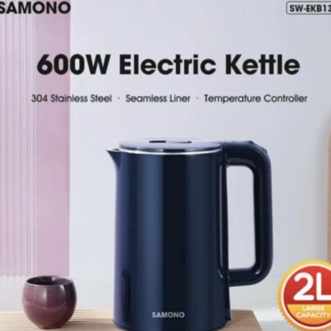 Jual Samono Kettle Listrik Sw-Ekg13B Stainless 2Liter 600W Garansi ...