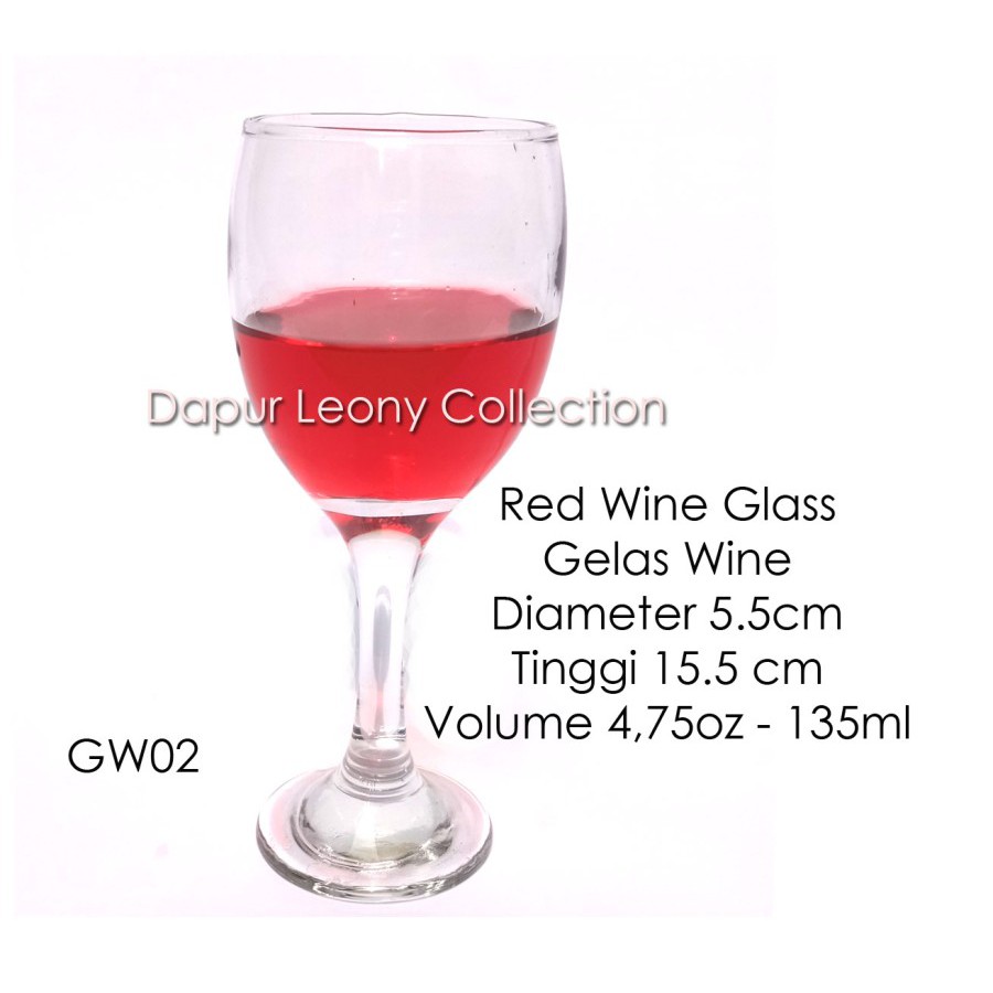 Jual Wine Glass Gelas Wine Gelas Kaki Gelas Kaca Shopee Indonesia