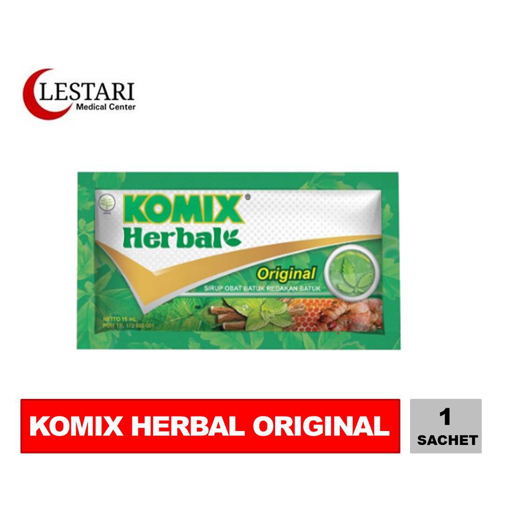 Jual Komix Herbal Original Sachet 15ml Shopee Indonesia