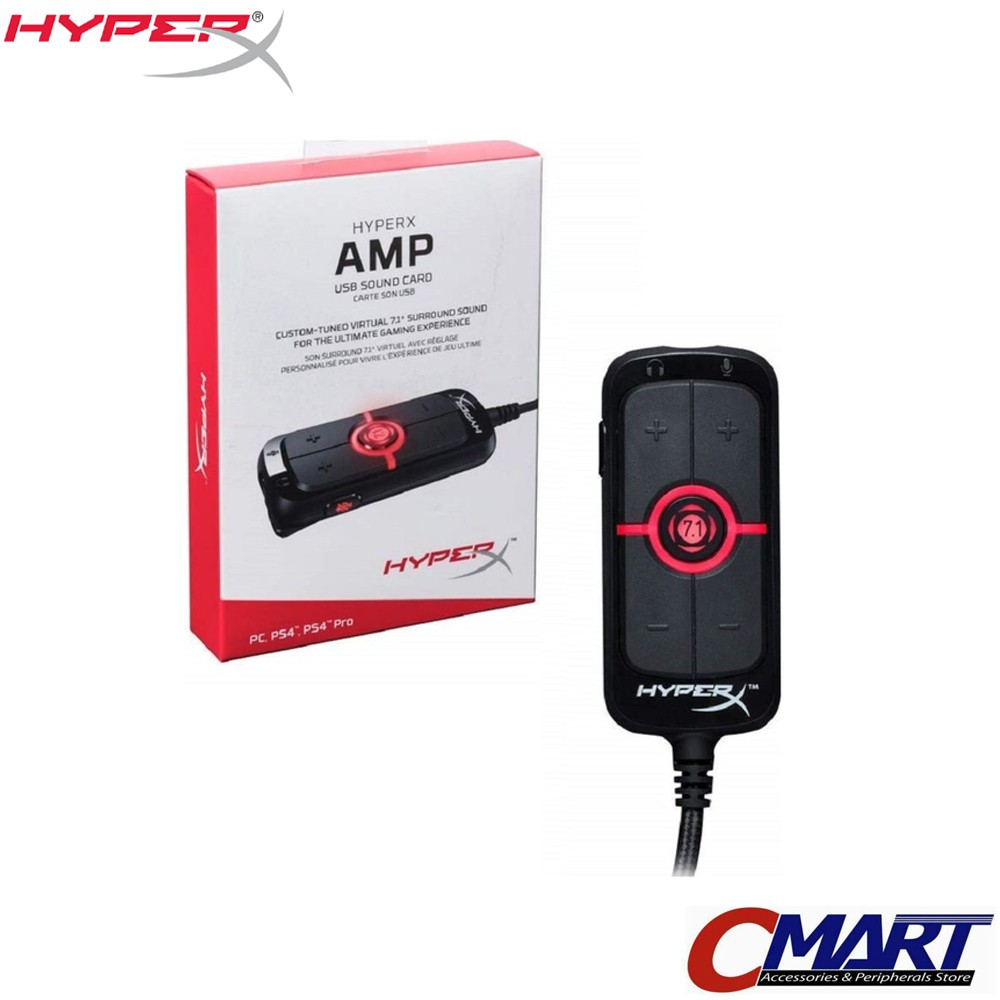 Jual HyperX AMP USB Sound Card 7.1 Virtual Surround Soundcard HX