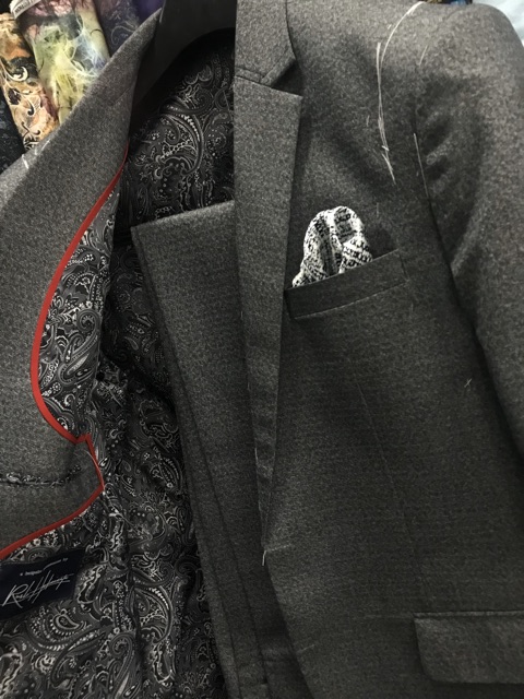 ジャケット・アウター epine volume wool tailored coat gray volume wool tailored coat charcoal gray | épine - ジャケット